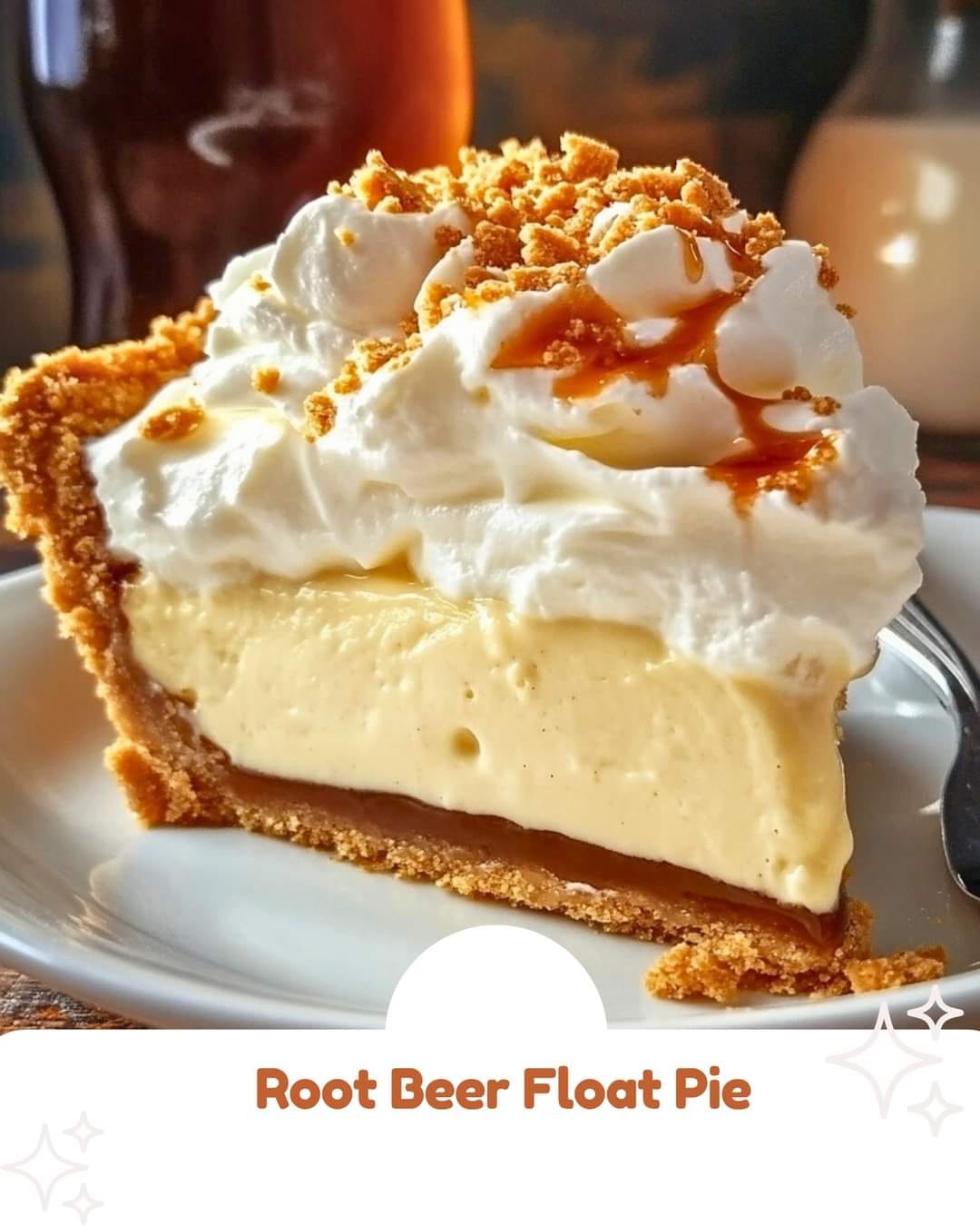 Root Beer Float Pie