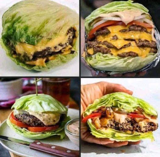 Lettuce wrap burgers