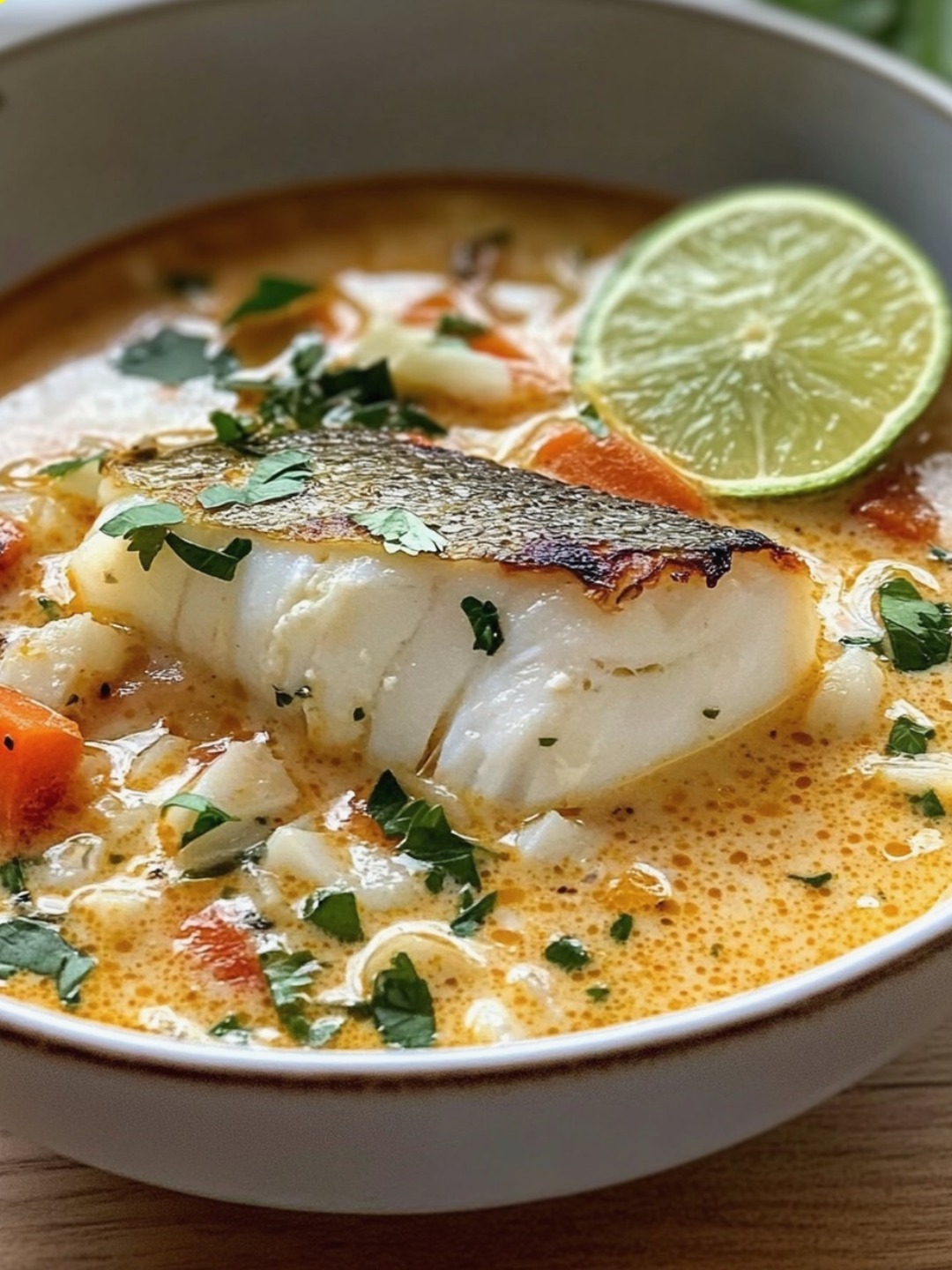 Coconut Lime Fish Soup