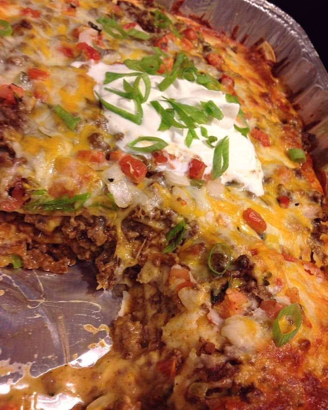 Walking Taco Casserole