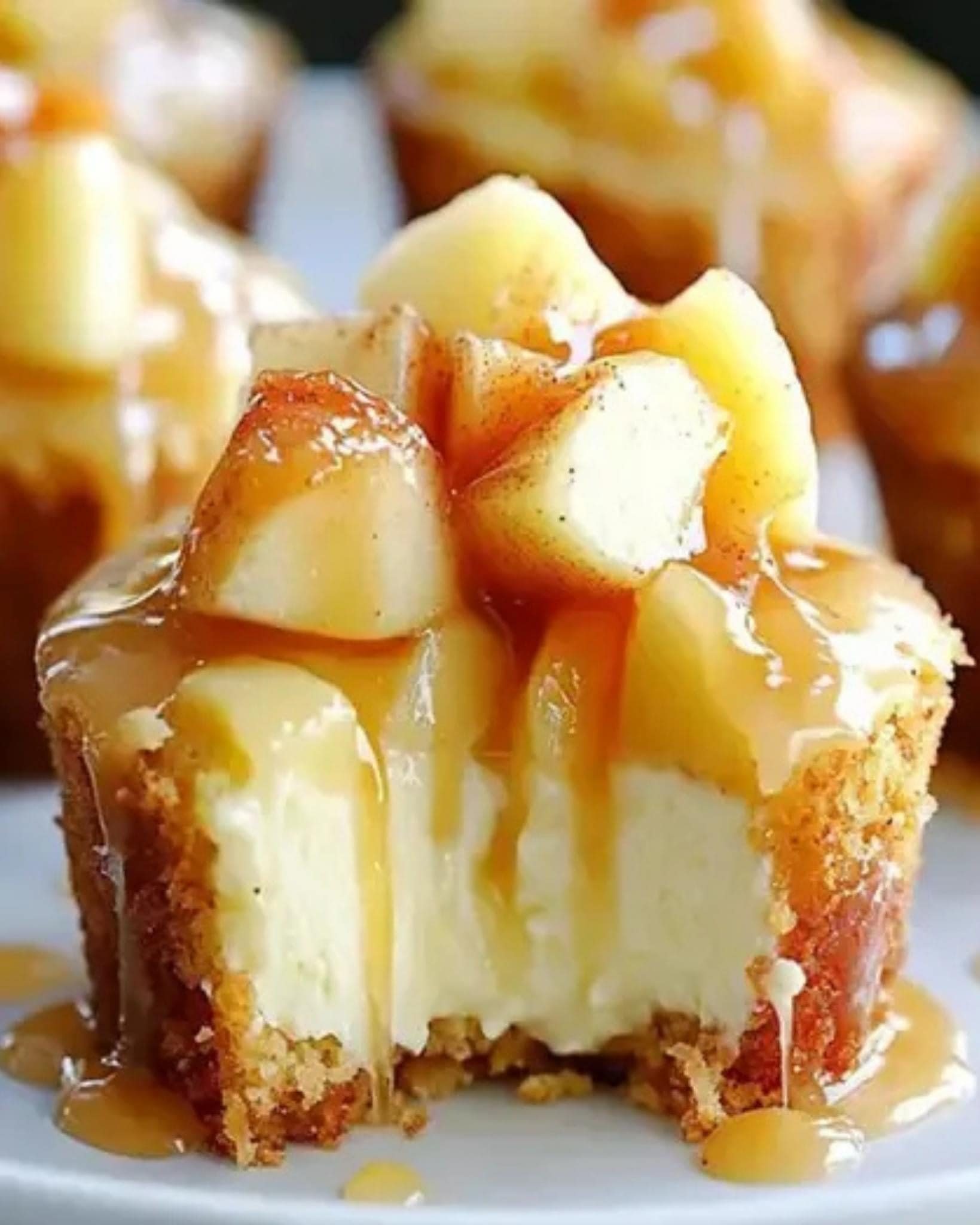 Mini Caramel Apple Cheesecakes – Sweet & Simple Recipe