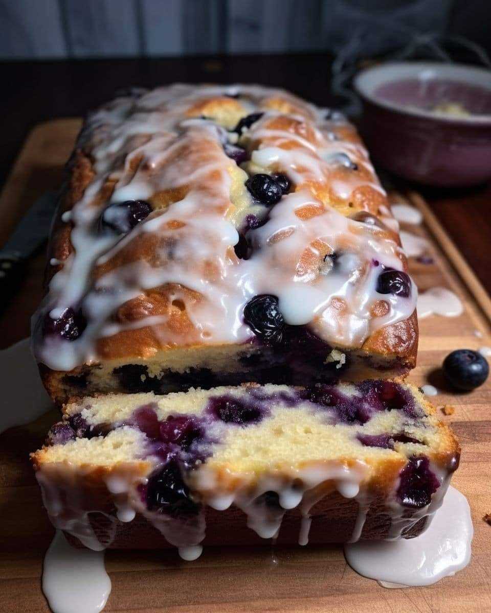 LEMON BLUEBERRY LOAF