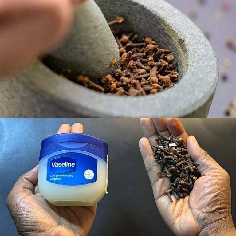 Mix Cloves with Vaseline ~ A Secret Nobody Will Ever Tell You ~ Thank Me Later