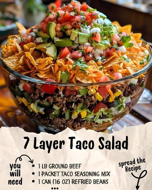 7 Layer Taco Salad