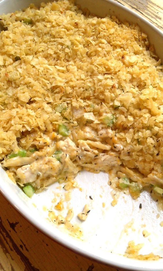 Hot Chicken Salad Casserole