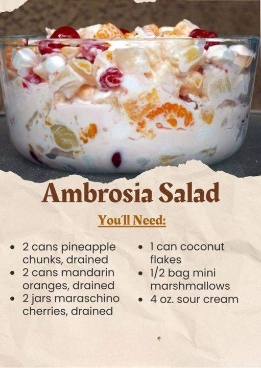 Ambrosia Salad 