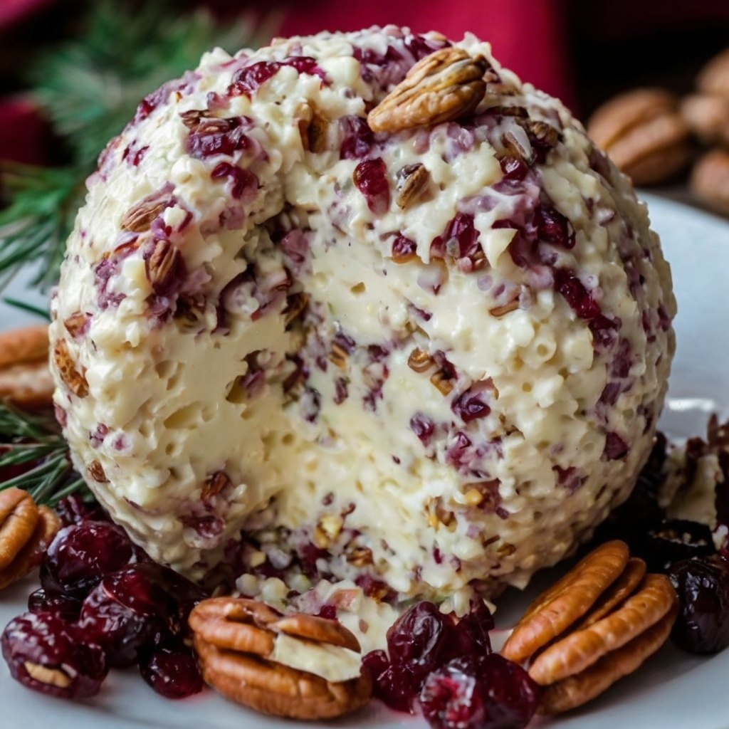 Cranberry Pecan Cheese Ball