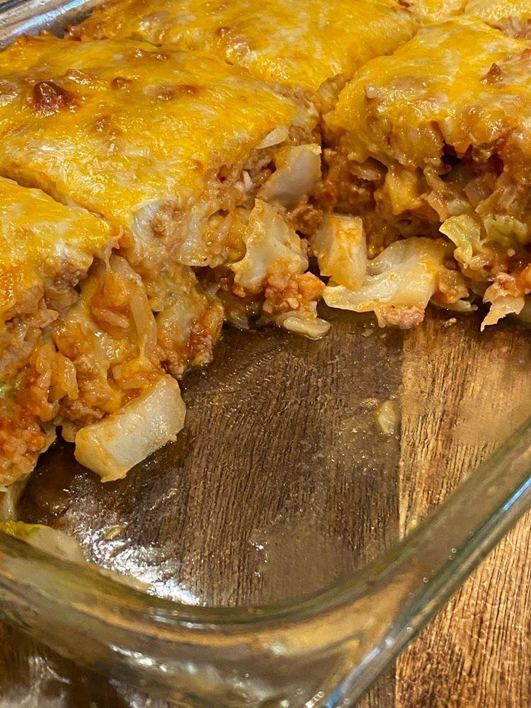 CABBAGE ROLL CASSEROLE