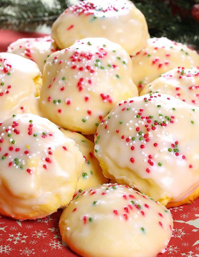 Italian Lemon Drop Cookies