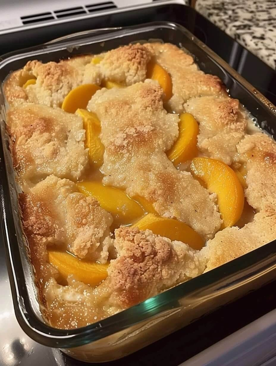 GRANDMA’s Fresh Peach Cobbler