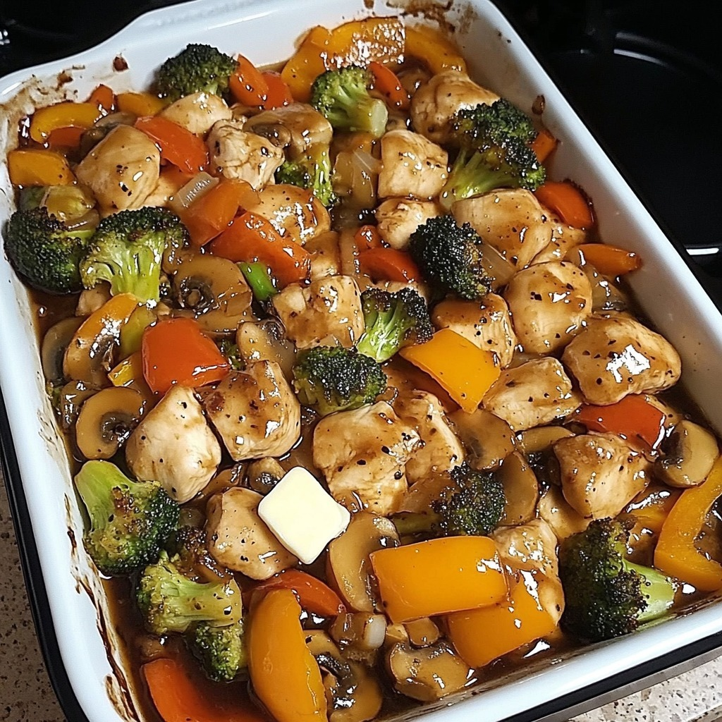 Healthy Roasted Chicken and Veggies