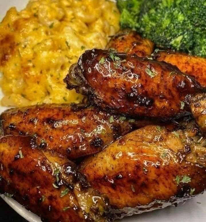 Honey Garlic Chicken Wings