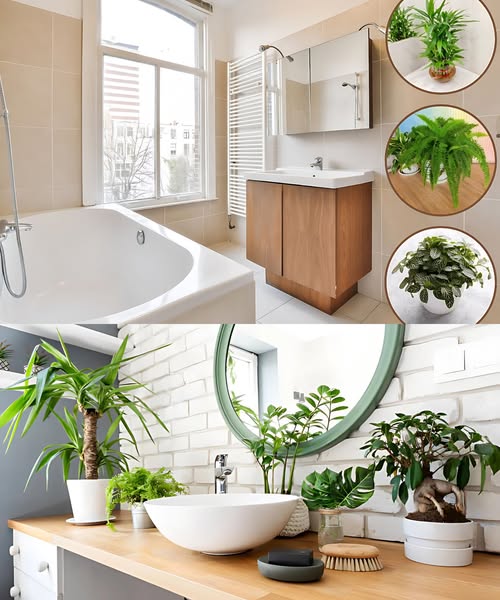 Best Flowers for Bathroom – We choose plants for a dark and light bathroom