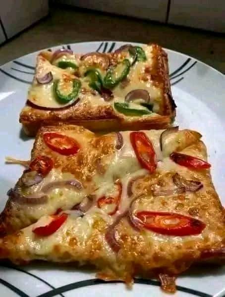 Bread Pizza Recipe