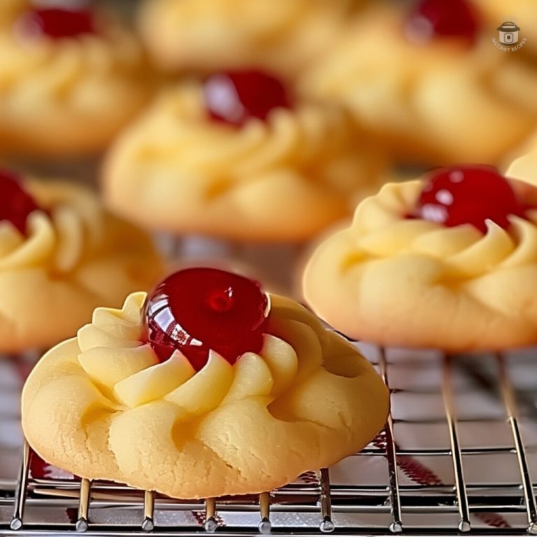 Melt-In-Your-Mouth 4-Ingredient Christmas Shortbread Cookies