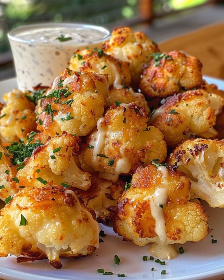 Baked Cauliflower Tastes Better Than Meat! Crispy Roasted Cauliflower.