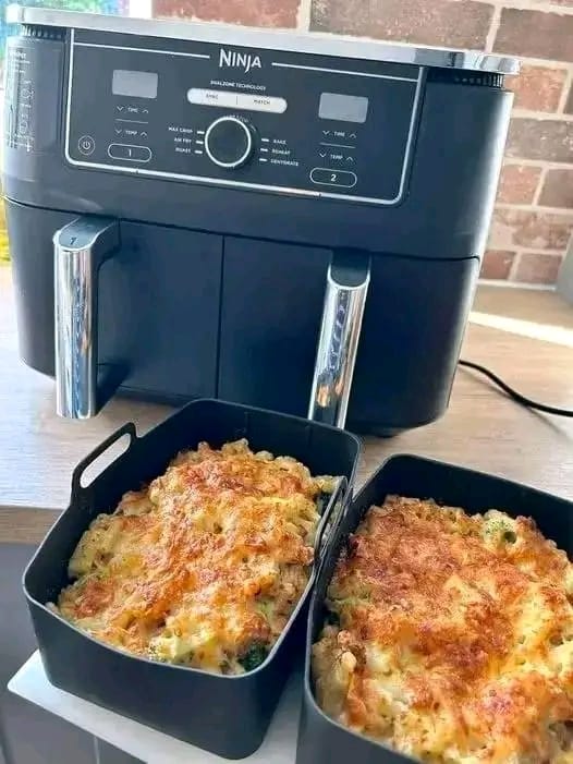 Air Fryer Mac and Cheese