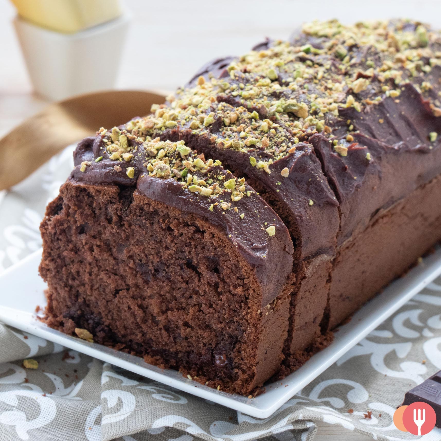 CHOCOLATE PLUMCAKE, soft and delicious!