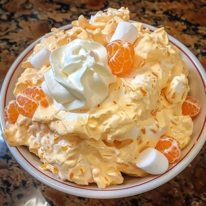 Orange Dreamsicle Salad Recipe: A Sweet, Creamy Delight