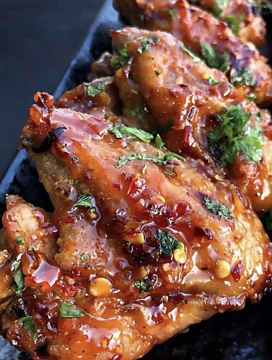 Honey Chili Garlic Chicken Wings: A Perfect Balance of Sweet, Spicy, and Savory