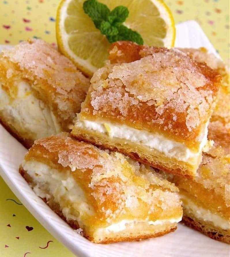 Irresistible English Cream Cheese Squares