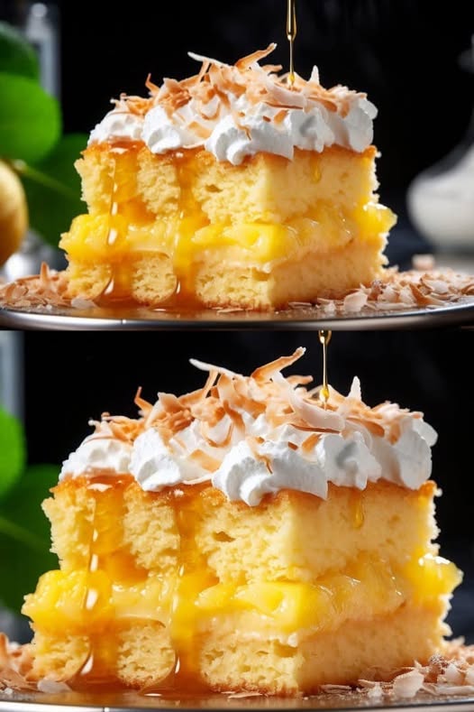 Pineapple Heaven Cake