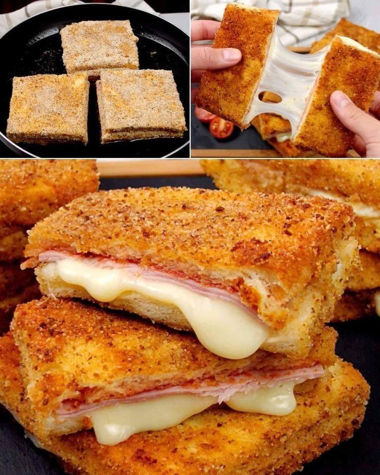 Croque-monsieur like French toast