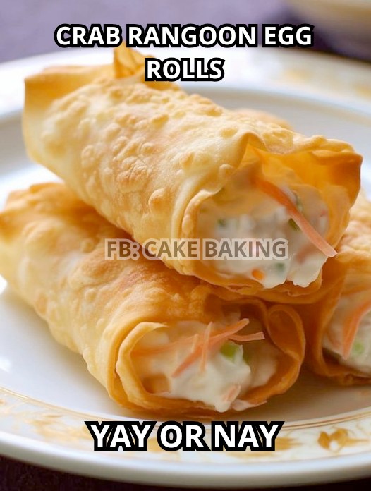 Crab Rangoon Egg Rolls