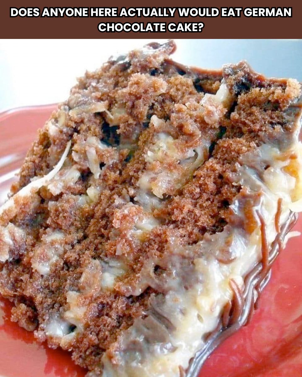 Homemade German Chocolate Cake