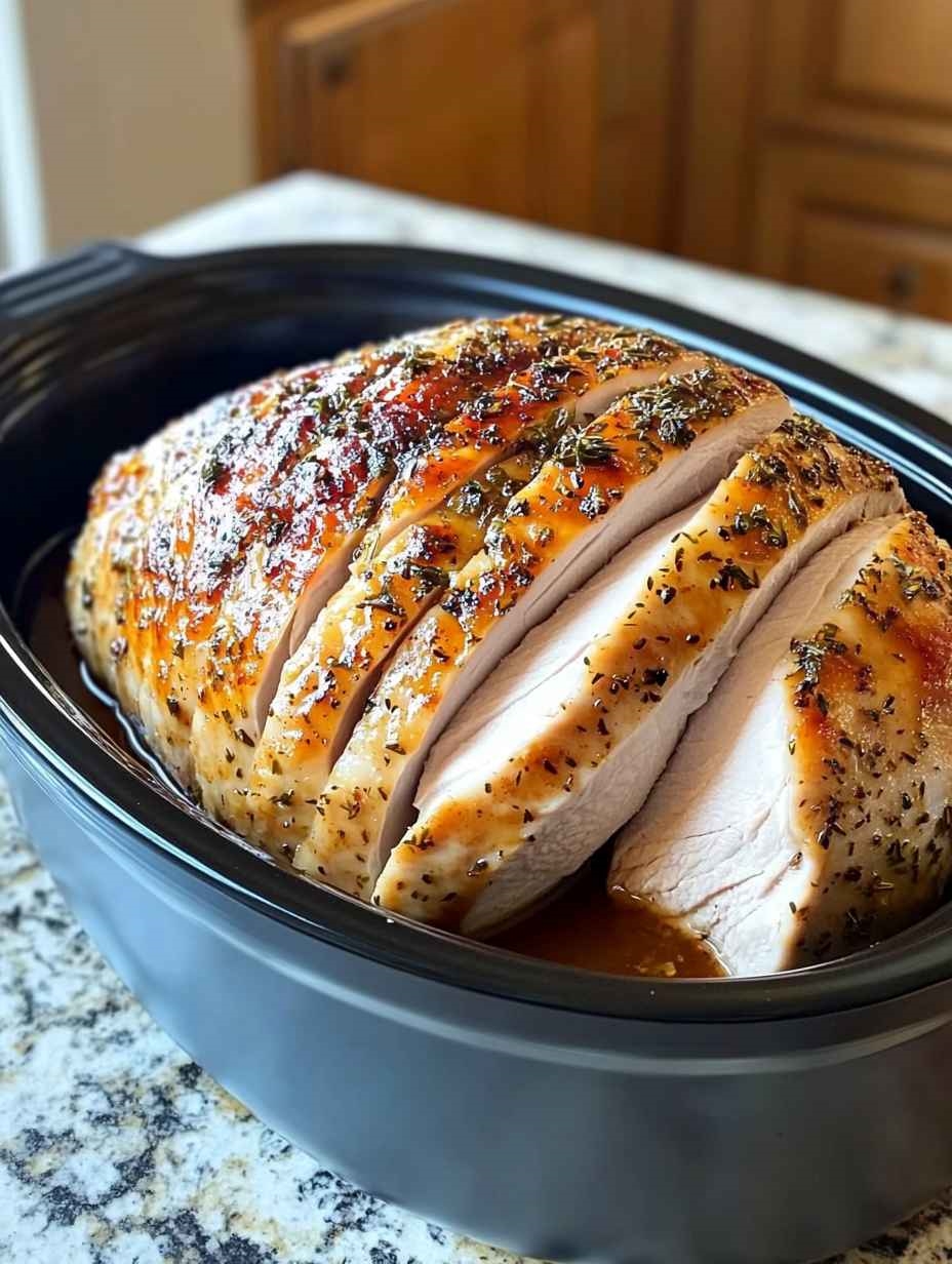 Slow Cooker Amish Maple Turkey Breast