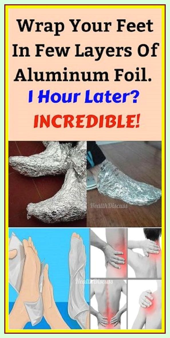 What Happens When You Wrap Your Feet with Aluminum Foil?