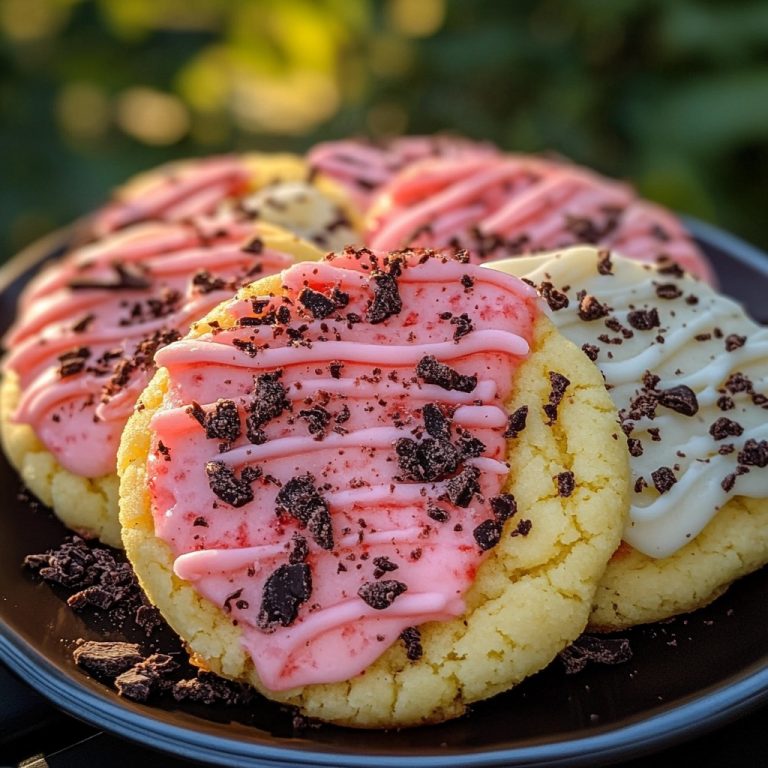 Strawberry Lemon Cookies