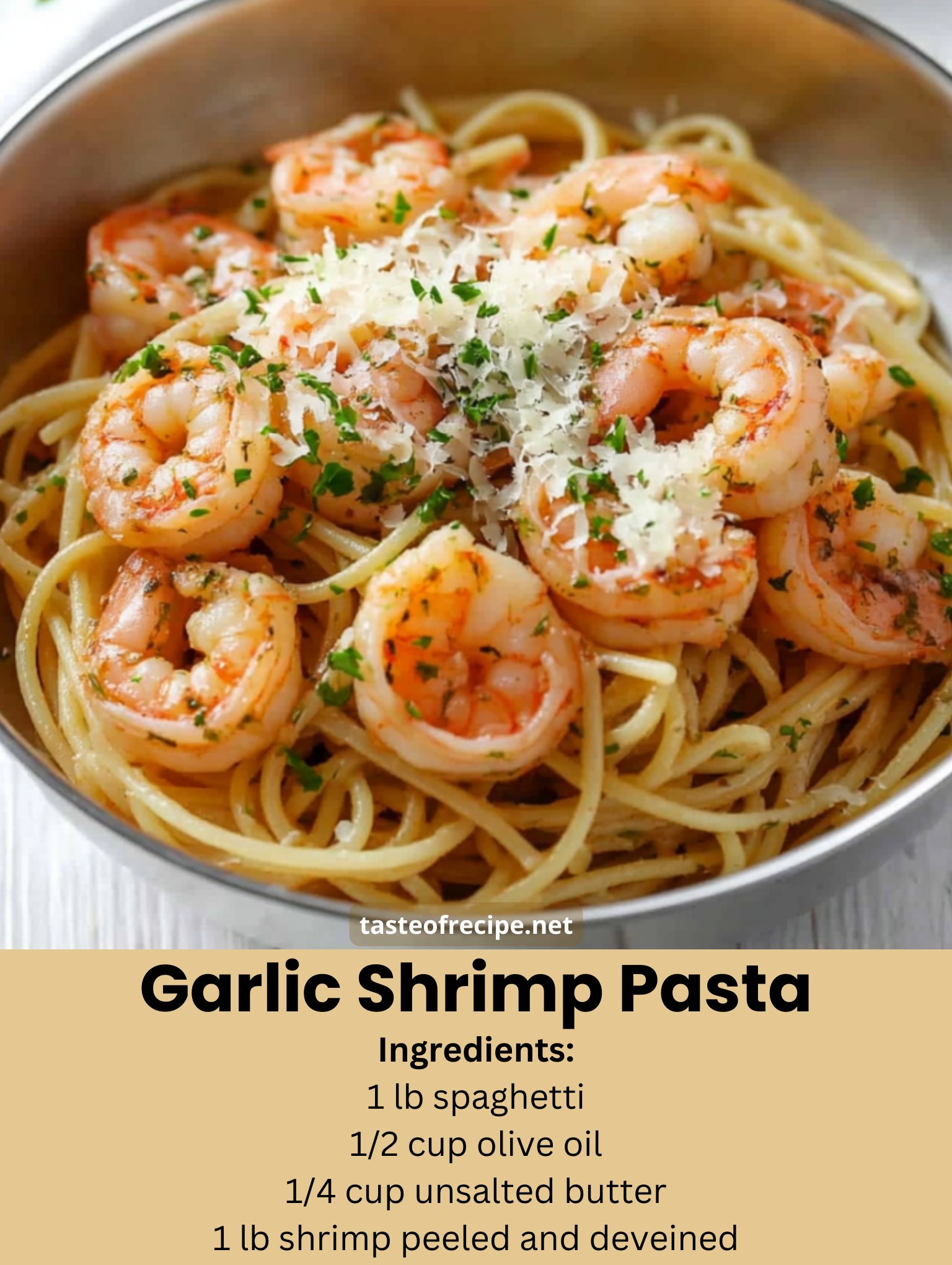 Garlic Shrimp Pasta