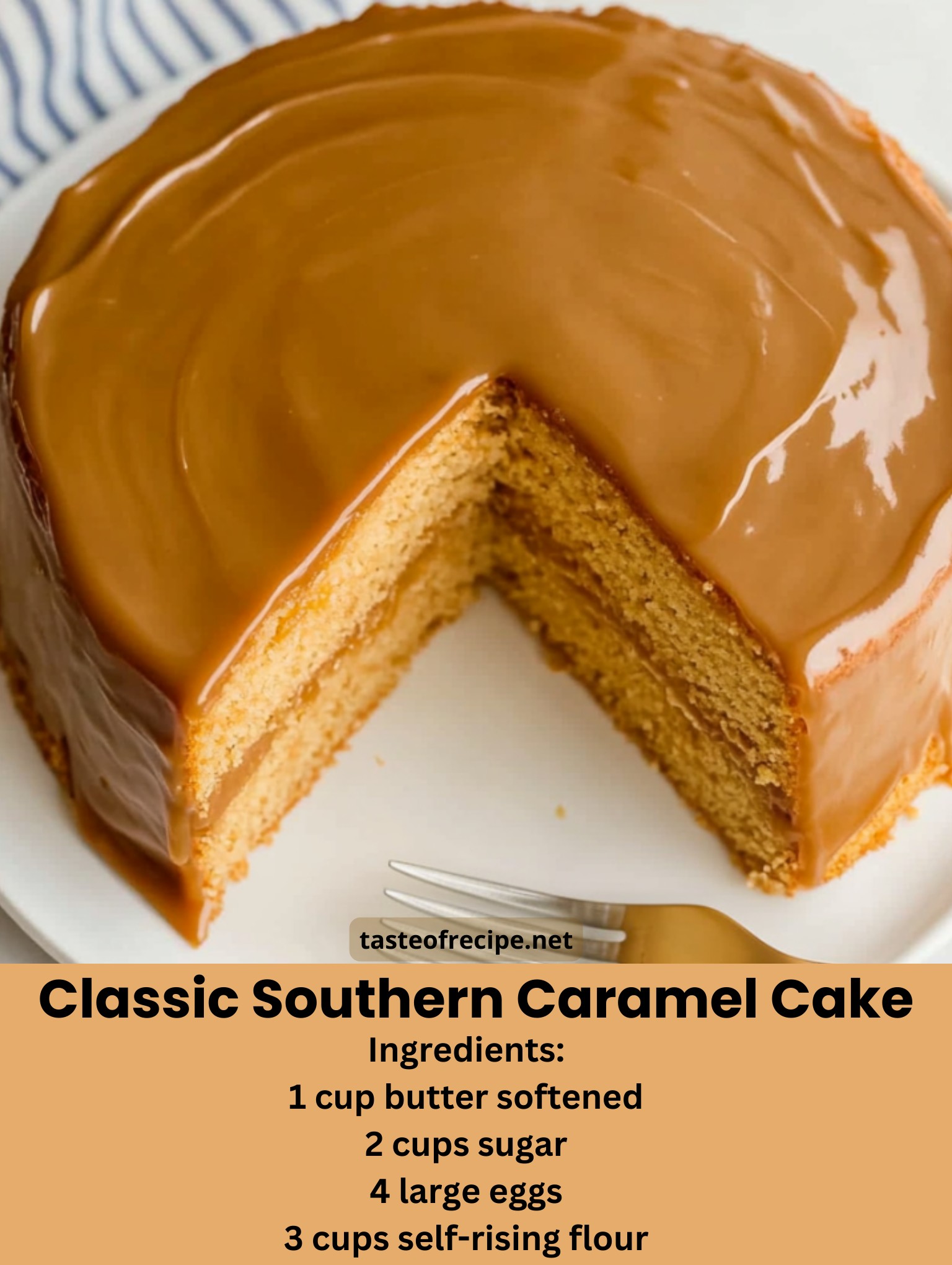 Classic Southern Caramel Cake