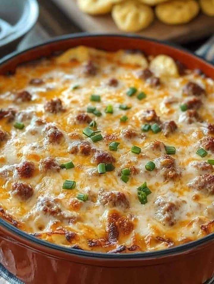 Cheesy Meatball Casserole